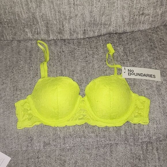 No Boundaries All Over Lace Balconette Bra with Sugarcup Size 34B - Picture 8 of 10